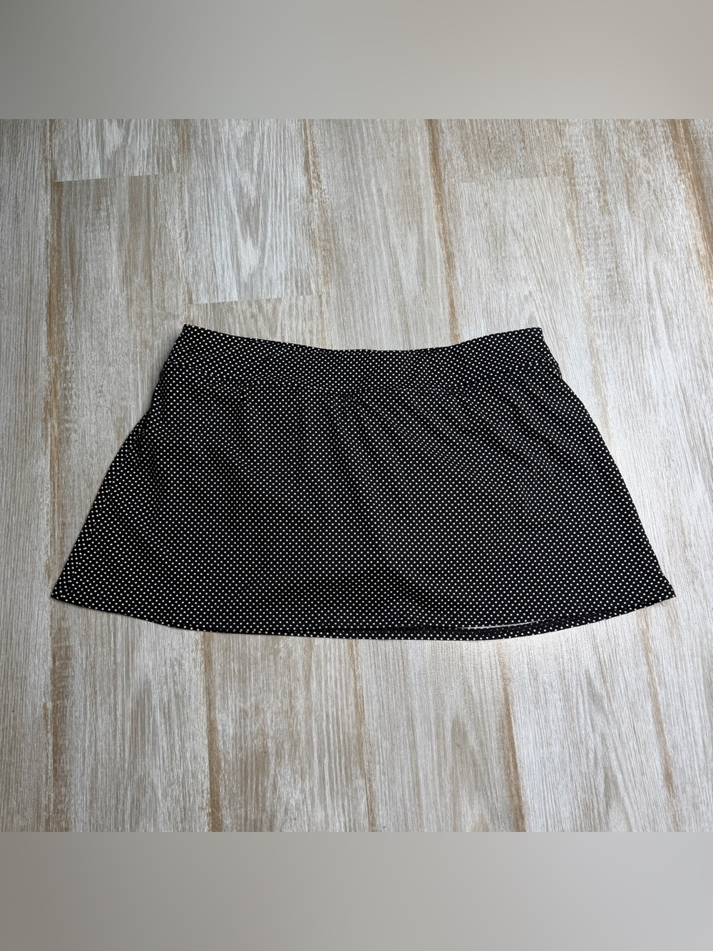 Lands’ End Polka Dot Swim Skirt Size 12P